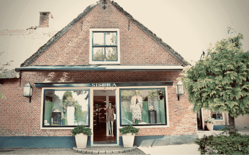 Het oude pand van Sisera Laren